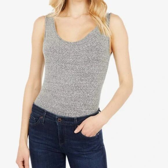 Madewell Tank Bodysuit Heather Grey size medium - Picture 1 of 7